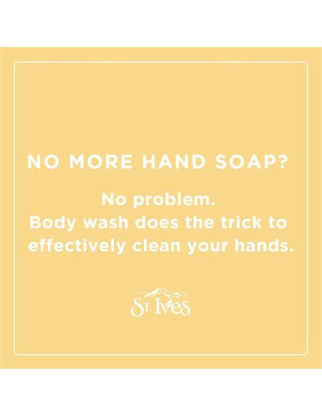 Gel de Ducha Exfoliante St. Ives Limón Rosa y Naranja 2-Pack 453g