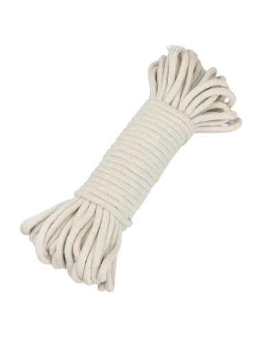 Cuerda de Algodón Trenzada Enenes 20 Metros 6MM Multiuso