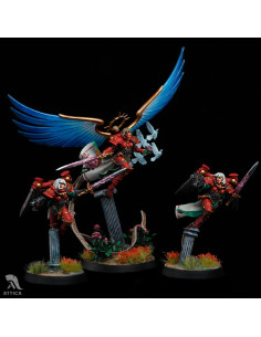 Miniatura Pintada Celestine Santo Viviente Adepta Sororitas 2