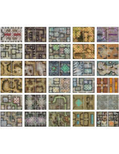 Libro de Mapas de Batalla Loke - Celdas y Santuarios 5E 2