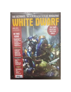 Revista White Dwarf Abril 2019 Warhammer 439g