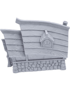 Casa del Pueblo de Pescadores EnderToys 3D para RPG y Wargame 2