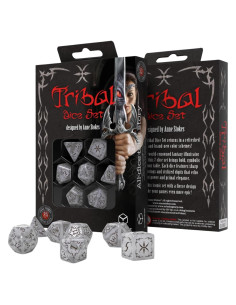 Dados Poliedricos RPG Anne Stokes 7 Piezas Perla Marrón