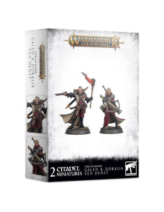 Miniaturas Warhammer Age of Sigmar: Galen y Doralia Ven Denst