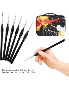 Estuche de Almacenamiento ZORETCO para 60 Pinturas y 6 Pinceles 2
