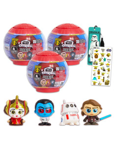 Conjunto de Figuras Mini Star Wars Doorables - 3 Figuras