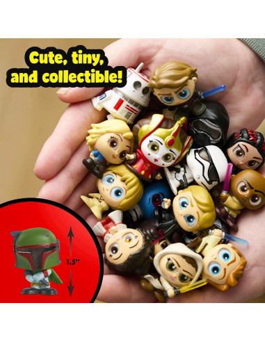 Conjunto de Figuras Mini Star Wars Doorables - 3 Figuras