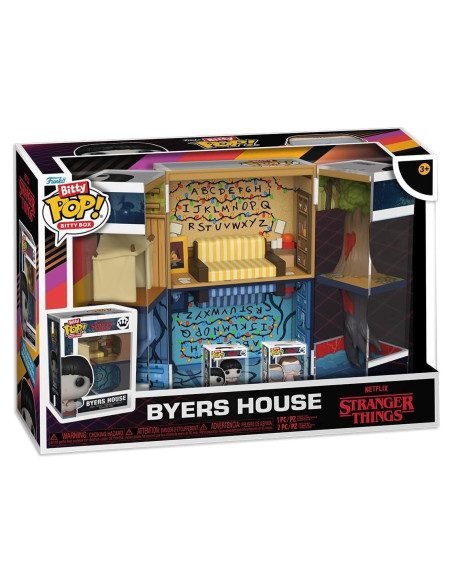 Funko Bitty Pop! Casa Byers Stranger Things con 2 Figuras