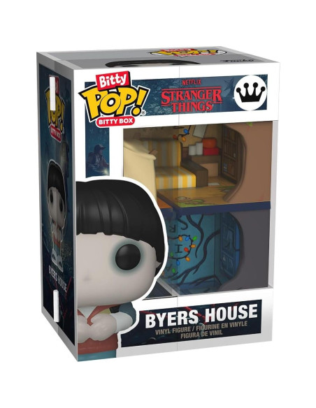 Funko Bitty Pop! Casa Byers Stranger Things con 2 Figuras