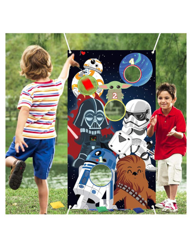 Juego de Lanzamiento ERguanfoiun Galaxy Wars con 4 Bolsas