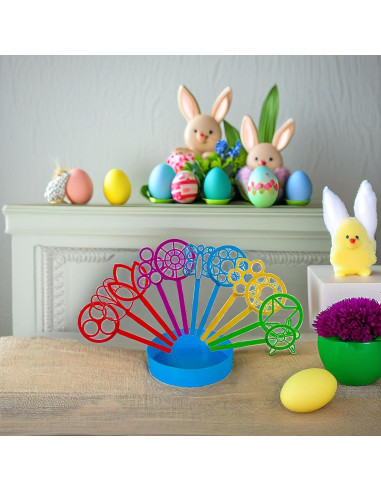 Paquete de 11 Varitas de Burbujas Neliblu - Colores Surtidos