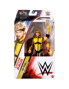 Figura de Acción Mattel WWE Elite Logan Paul 15 cm con Accesorios 2