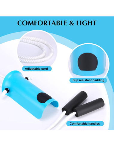 Ayuda para Ponerse Calcetines NewGra Azul 10 cm Ancha