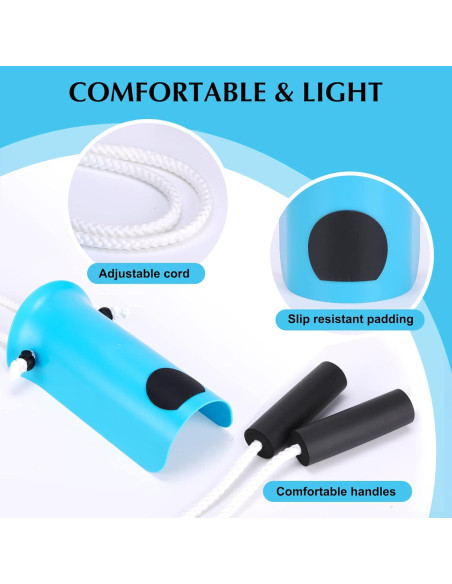 Ayuda para Ponerse Calcetines NewGra Azul 10 cm Ancha