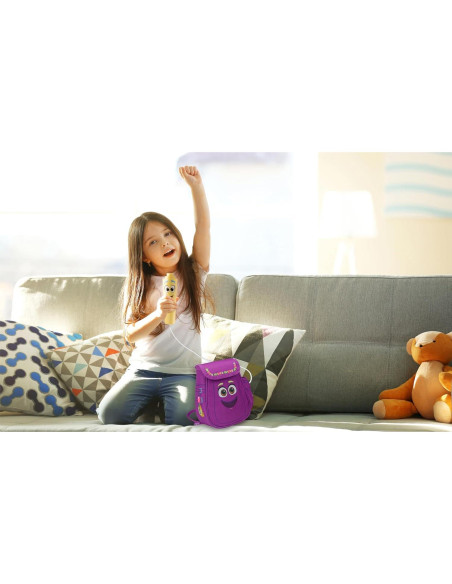 Boombox Karaoke Bluetooth ekids Dora con Micrófono