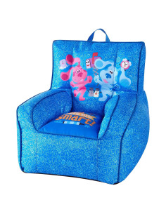 Silla Puff de Nylon Idea Nuova Blue's Clues para Niños Grande