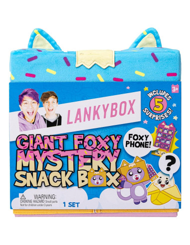 Caja de Snacks Sorpresa LankyBox Giant Foxy - 5 Sorpresas