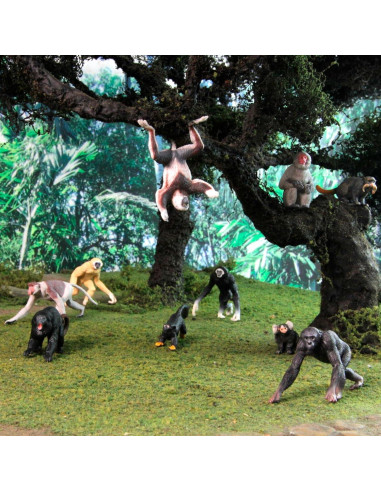 Figuras de Primates Safari Ltd - Juguete Educativo 3+ Años