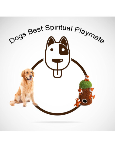 Juguete Interactivo para Perros Okegztoa Zorro Grande