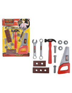 Juego de Herramientas Manuales Zugar Land - 12 Piezas para Niños