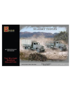 Kit de Modelismo Camiones del Ejército EE. UU. Pegasus 1/72
