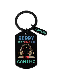 Llavero de Videojuego para Hombres - Regalo Original 5x5cm