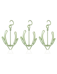 Soporte de Secado de Zapatos OFXDD Doble Gancho 3 Pcs