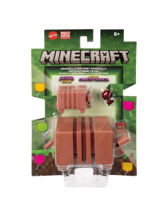 Juego de Figuras de Acción Mattel Minecraft Armadillo 8.26 cm