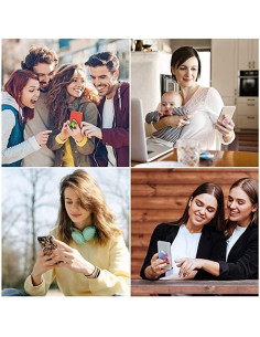 Soporte Plegable para Teléfono TEGEEM Rosa 360 - Paquete de 3 2