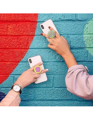 Soporte Plegable para Teléfono TEGEEM Rosa 360 - Paquete de 3