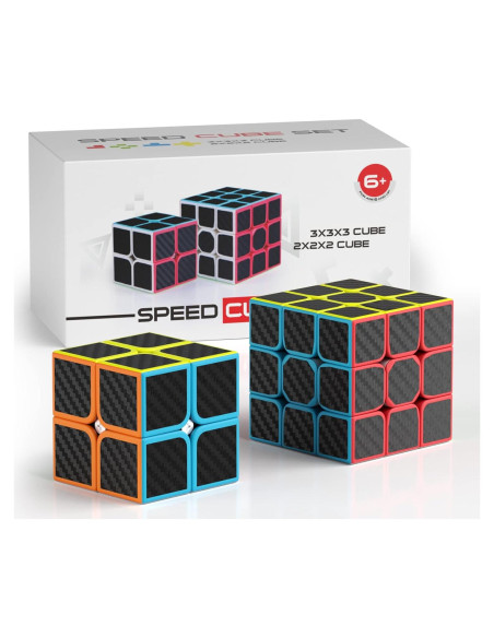 Conjunto de Cubos de Velocidad Vdealen 2x2 y 3x3 - Juguetes de Rompecabezas