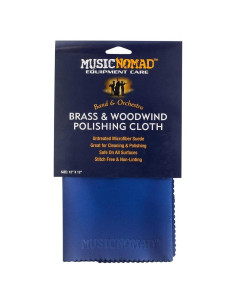 Paño de Pulido Premium MusicNomad MN730 para Metales y Maderas