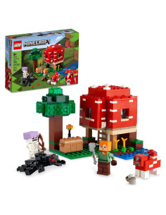 LEGO Minecraft 21179 Casa Hongo Juego de Construcción 272 Piezas
