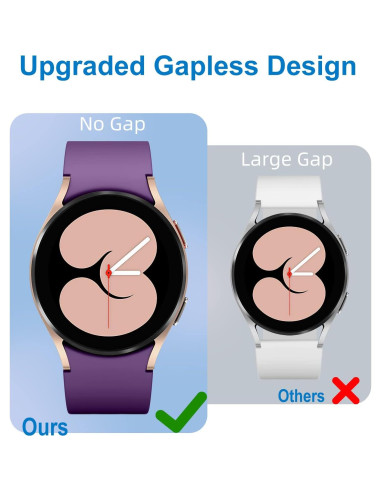 Lerobo 5 Pack Bandas Silicona para Galaxy Watch 7 6 5 4 40mm 44mm