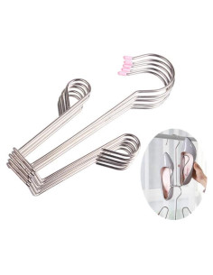 Estante de Secado para Zapatos Leoyoubei - 5 Perchas Acero Inoxidable