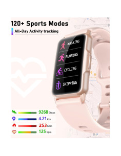 Reloj Inteligente Bestinn de Fitness Rosa 1.47" Monitoreo Salud 2