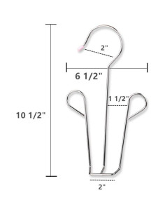 Estante de Secado para Zapatos Leoyoubei - 5 Perchas Acero Inoxidable 2