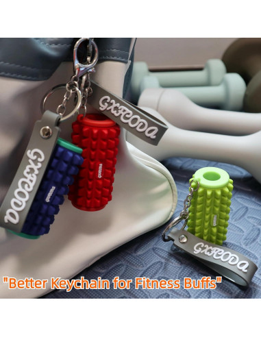 Llave de masaje GXFCODA mini rodillo de espuma verde