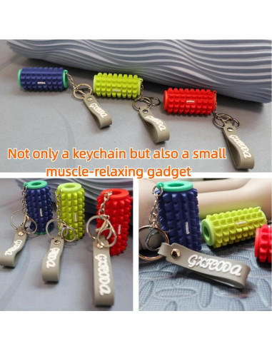 Llave de masaje GXFCODA mini rodillo de espuma verde