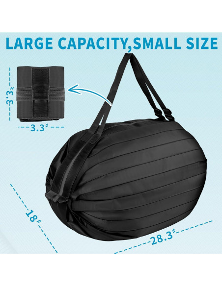 Bolsa de Compras Plegable Yonage Oxford 15 kg 72.1x45.7 cm