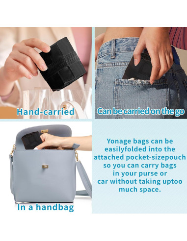 Bolsa de Compras Plegable Yonage Oxford 15 kg 72.1x45.7 cm