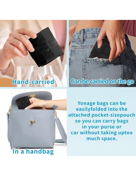 Bolsa de Compras Plegable Yonage Oxford 15 kg 72.1x45.7 cm