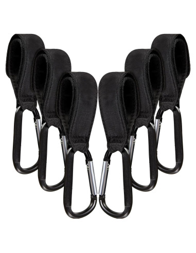 6 Ganchos Multifuncionales para Carritos de Bebé Tuanse