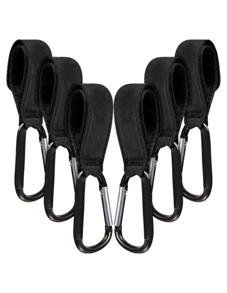 6 Ganchos Multifuncionales para Carritos de Bebé Tuanse