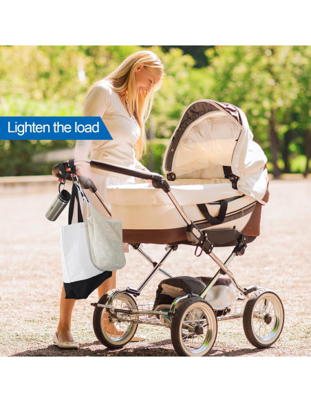 6 Ganchos Multifuncionales para Carritos de Bebé Tuanse