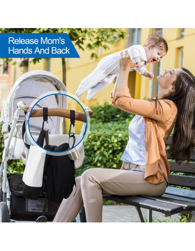 6 Ganchos Multifuncionales para Carritos de Bebé Tuanse