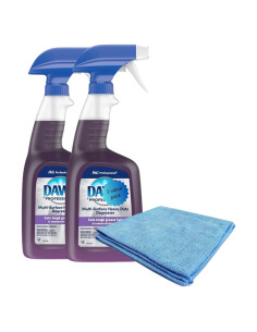 Desengrasante de Superficie Alta Resistencia O-Pti 2x0.95L + Paño Microfibra