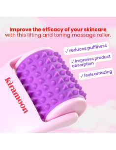 Rodillo Facial Kiramoon Reset de Silicona Antienvejecimiento 2