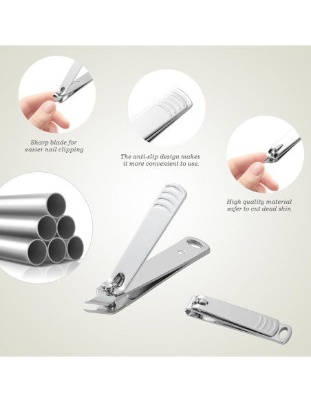 Juego de Manicura y Pedicura Sopolise 10 Piezas Verde Claro