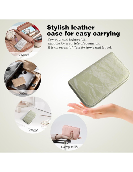 Juego de Manicura y Pedicura Sopolise 10 Piezas Verde Claro